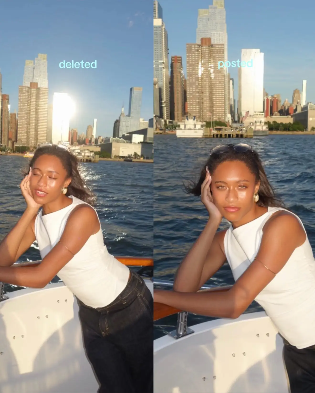 atleast I know I don’t have a bald spot  #relatable #fyp #boat #coastal