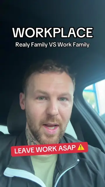 REAL FAMILY VS WORK FAMILY #workfamily #workplace #jobs #toxicwork #employment @