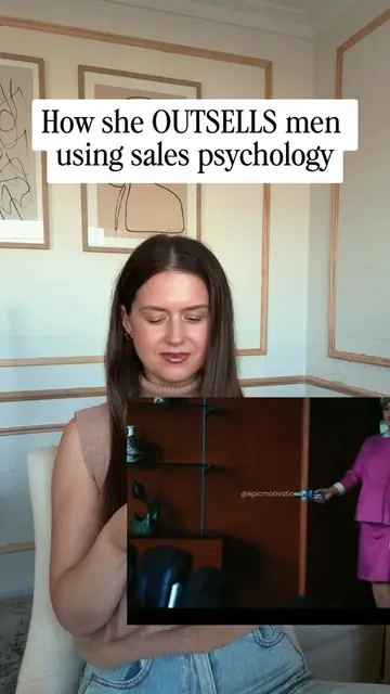 A MASTERCLASS in sales 👏🏼👏🏼 Plus she also does this one thing most people mi
