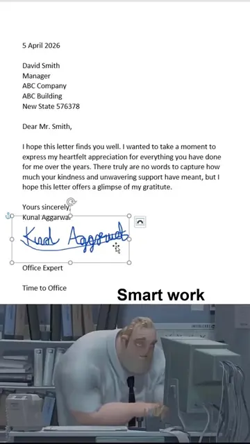 A professional-looking document often comes down to the small details. One simpl