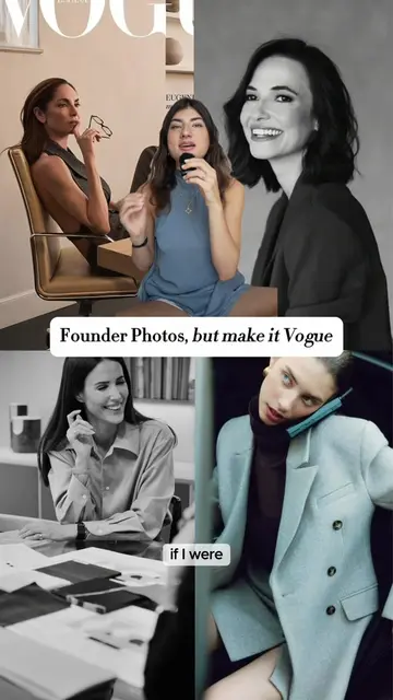A Vogue Inspired Mood Board for a Female Founder #londonphotographer #femalefoun