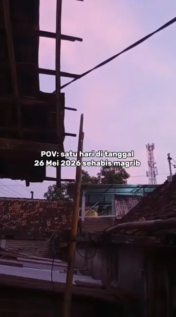seharusnya malam ini takbiran kan 🥹✨ 26 Juni 2026 tak seindah  26 mei 2026🥹✨ #