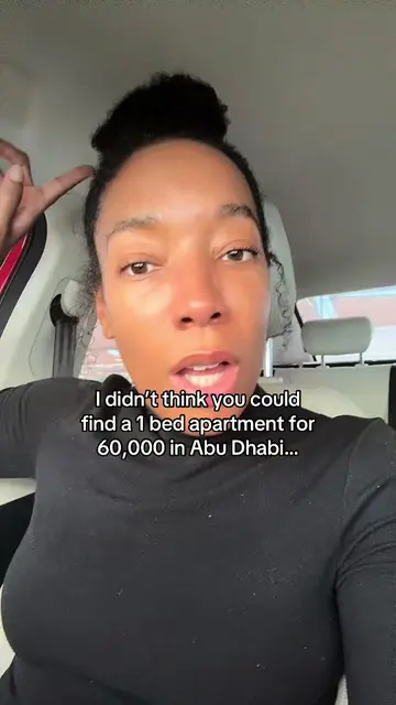 Come with me apartment hunting in Masdar City…in this 39 degree heat 😩. The pri