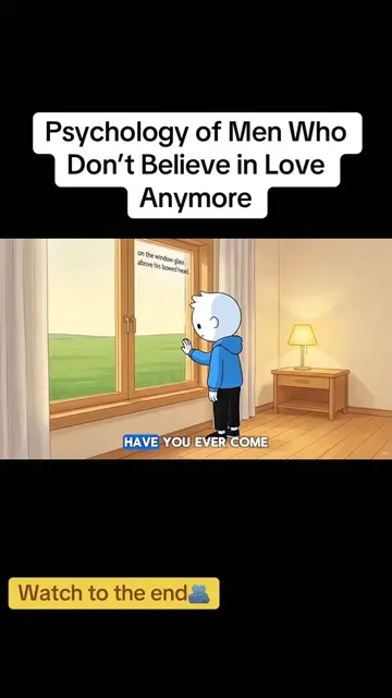 Psychology of Men Who Don’t Believe in Love Anymore #Love #psychology #MentalHea