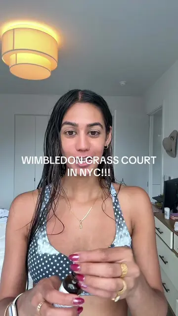 I need to get on this court 🥲🥲 @wimbledon #Wimbledon #nyc #grasscourt 