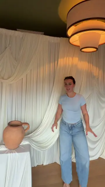I couldn’t find a single video explaining step by step how to do a nice drapery 