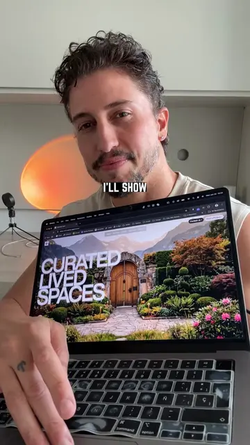 turn ordinary apartment photos into cinematic, scrollable real estate websites w