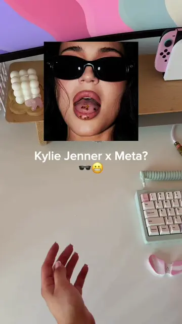 Kylie Jenner just announced AI glasses?! 🕶️😬 also why does it play kylies voic