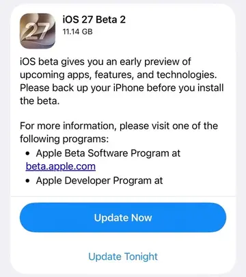 Apple has released iOS 27 beta 2 🚨How to download?? #apple #smartphone #Tech #i