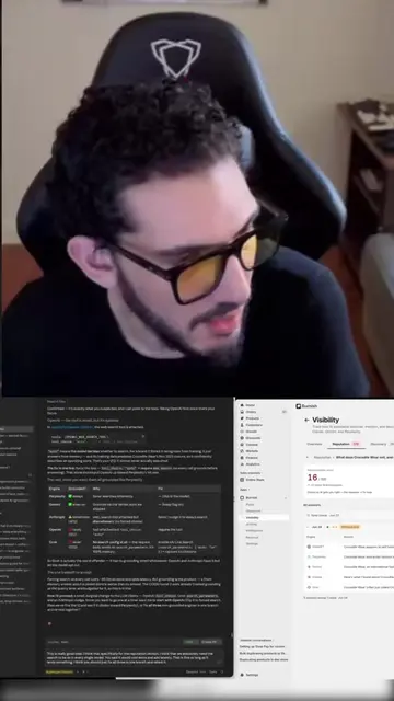 🔴 YOUTUBE LIVE: Link in bio (sha8al) 💬 TELEGRAM: t.me/sha8al_chat #vibecoding 