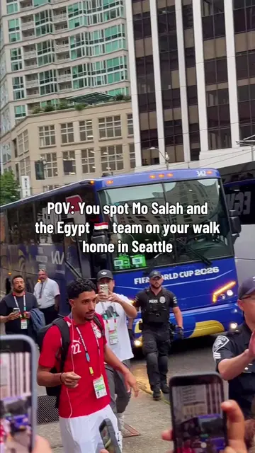 World Cup in Seattle means randomly spotting Mo Salah, Omar Marmoush and the res