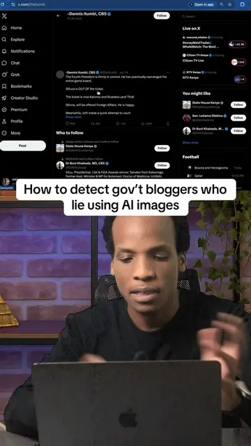 So many (gov’t) bloggers lie using AI generated images and video, here’s how to 