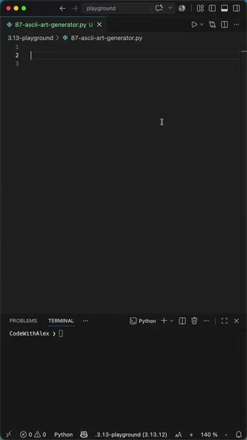 I Built an ASCII Art Generator in Python #python #coding #programming  Here is h