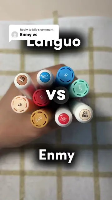 Replying to @Mia  And today we have a new marker comparison: Languo vs Enmy.  Su