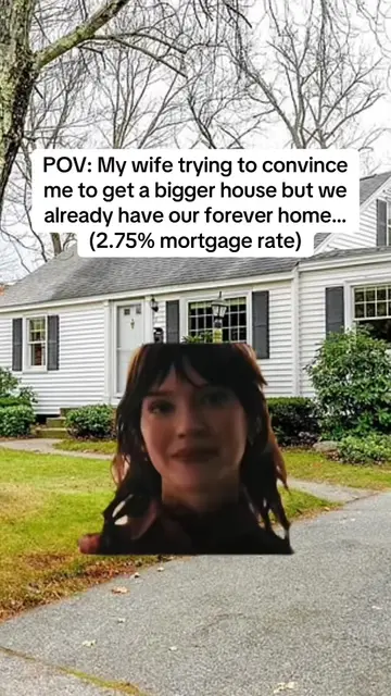 RIP to everyone who traded a 2.75% mortgage for an extra bathroom.  I’m not fric