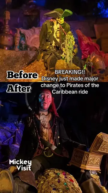 BREAKING! Pirates of the Caribbean Debuts Transforming Skeleton Audio-Animatroni