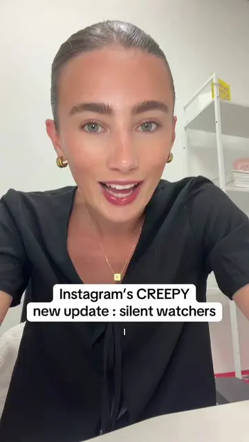 Instagram’s CREEPY new update : silent watchers #instagramstories #instagramtips