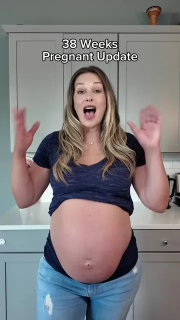 38 Weeks Pregnancy Update. Any guesses when baby girl will arrive?  #pregnant #p