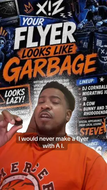I would never make a flyer with AI without doing these 3 things. Everyone is not