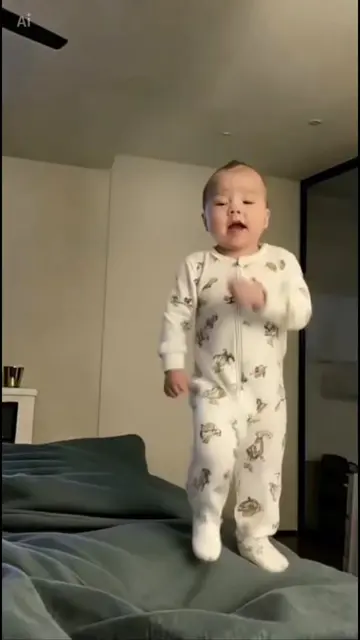 Bow bow bow …🎶🎶#capcut #pioneertemplate #capcutpioneer #ai #babydance 