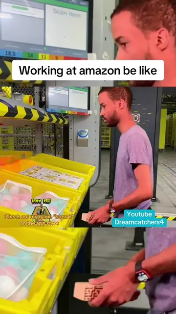 Just be talking 😂 @Dream Catchers #amazon #warehouse #comedy #skit #worklife 