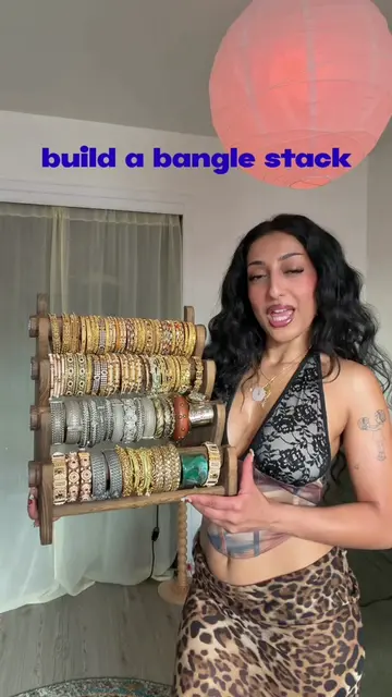 bangle stack for thee queen @SZA  #buildabangle #jewelrystack 