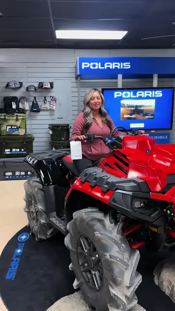 If you want power, performance, and an ATV that's ready for the mud, this one ch