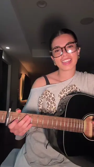 playing “the cure” by Olivia Rodrigo on guitar using Strum! #thecure #oliviarodr