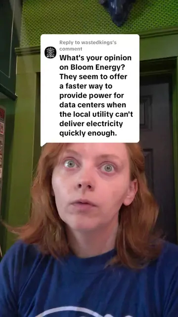 Replying to @wastedkings  Bloom Energy may be a memestock. It may be a scam. I k