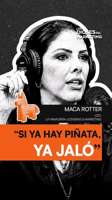 Cuando un personaje ya salió en piñata, la marca ya no necesita presentación. Ma