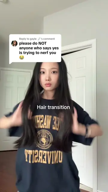 Replying to @gayle 🪽 brah. Very obviously fake #haircut #bob  