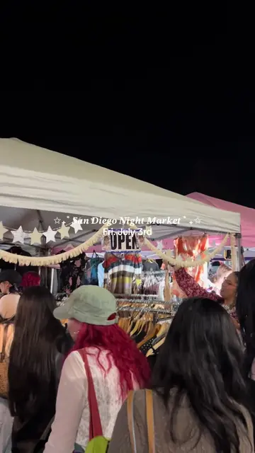 ♡₊˚ 𝗦𝗗 𝗡𝗶𝗴𝗵𝘁 𝗠𝗮𝗿𝗸𝗲𝘁 ✶⋆.˚ 𝗙𝗿𝗶. 𝗝𝘂𝗹𝘆 𝟯𝗿𝗱.⋆⁺✧ Open Late: 5pm
