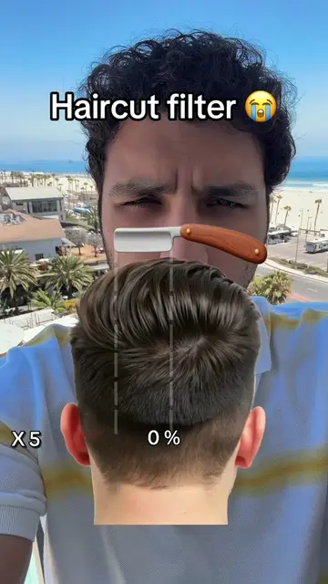 Haircut filter is so hard 😭 #haircut #filter #game #filterchallenge 
