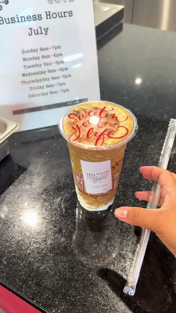 The viral Vietnamese coffee with sea salt cold foam was 100% worth the hype. ☕✨ 