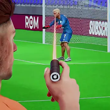 Fan Points Laser At Goalie_s Eye 😳 #3Danimation #LearnOnTikTok #DidYouKnow #edu