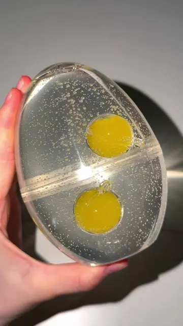 jumbo double-yolk egg🥚                                                         