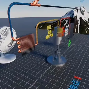 How Air Conditioners Really Work in 3 Minutes ❄️ #engineering #airconditioner #t