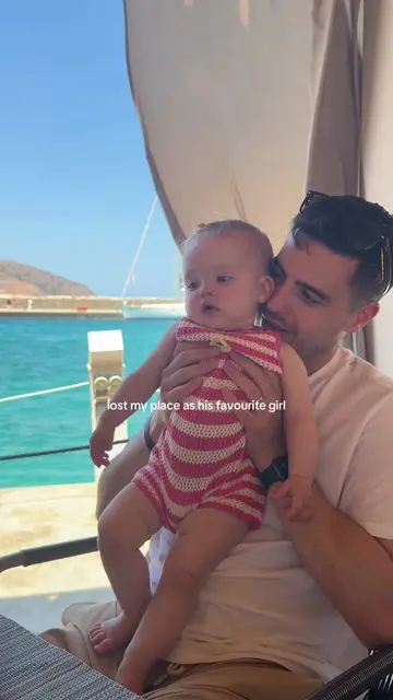 The way she has him wrapped around her finger already #girldad #family #Summer 