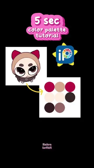 HOW TO MAKE A COLOR PALETTE IN SECONDS (IBISPAINT X) ⭐ Want to create a custom c