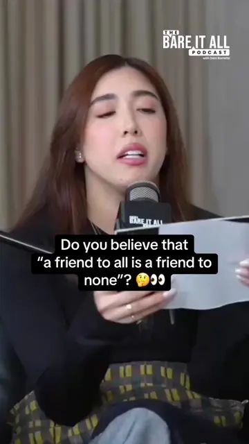 Can someone truly be everyone’s friend? Or does trying to please everyone mean n