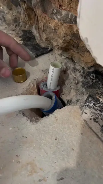 Professional PEX Pipe Installation with Press Fittings🔧 #plumberlife #plumber #