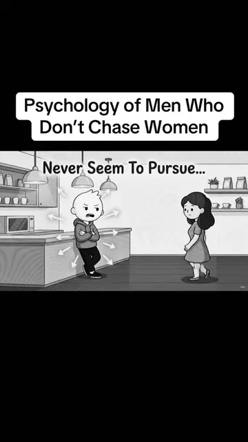 Psychology of Men Who Don’t Chase Women #psychology #psychologyfacts #dating #mi