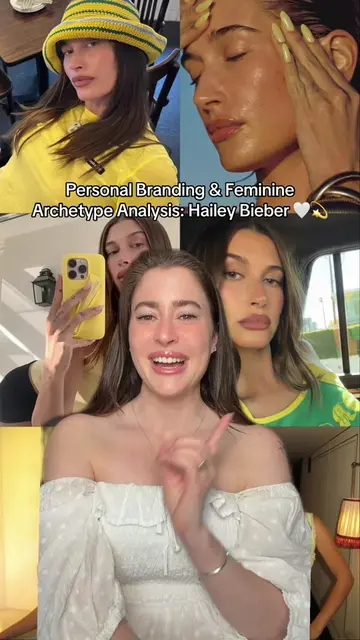 Personal Branding & Feminine Archetype Analysis: Hailey Bieber 🤍💫 If you need 