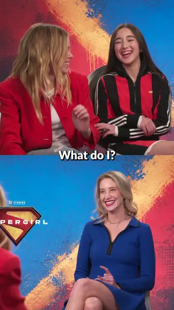 Supergirl cast nerding out over The Last of Us #Supergirl #TheLastOfUs #HBO