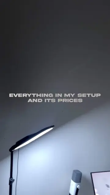 Everything in my setup and its prices #setuptour #minimalist #pcsetup #fyp #Gami