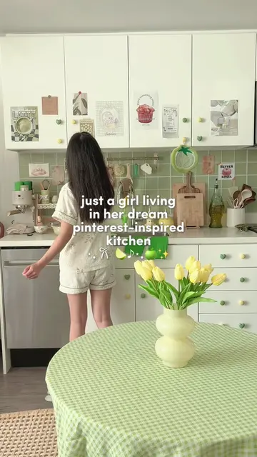 i created the whimsiest kitchen of my dreams and now I look forward to making fo