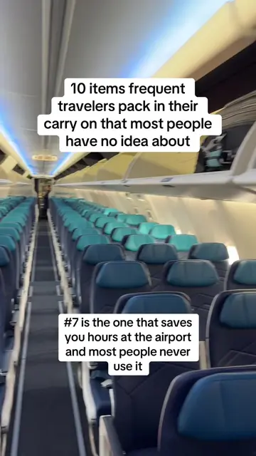Frequent travelers pack their carry on completely different than everyone else i
