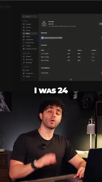 Follow me then comment "AI" and I'll send you the free plugin that finally gave 