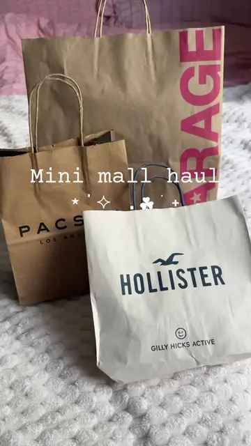 Mini mall haul, pacsun, garage and hollister #haul #pacsun #garage #hollister #f