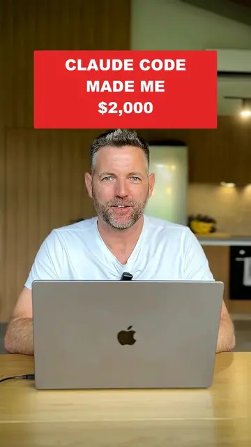 Claude Code made me $2,000 this month 💰 i paid for Claude Max, extra anthropic 